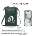 thumbnail image 2 of OIDERY Women ID Credit Card Case PU Leather Phone Purse Panda Fitness Struggle Large Capacity Purse Gift Travel Rfid Safe, 2 of 12