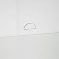 thumbnail image 6 of Crosley Furniture Roarke Wood Kitchen Pantry Storage Cabinet in White (Set of 2), 6 of 15