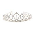 thumbnail image 2 of Diadema de cumpleaños para niña, ropa adornada con diamantes de imitación, diademas para celebración, accesorio de decoración, accesorio Accesorio para el cabello Plata Diamante de imitación blanco Guardurnaity AP011165-04, 2 of 6