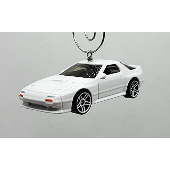 Christmas Ornament for 1989 Mazda Savanna RX White