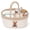 Little Bear, variant on Threns Cotton Rope Baby Diaper Caddy Organizer Basket for Girls, Nursery Storage Bin, Portable Baby Tote Bag for Changing Table or Car, Baby Shower Gifts Bag, Newborn Essentials, Registry