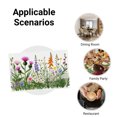 thumbnail image 5 of AshasdS Spring Summer Wildflower Linen Table Mats Set of 4 12x18 inch for Home Table Decor, 5 of 5