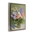 thumbnail image 2 of Stupell Industries French Country Mixed Roses & Lilacs Bouquet Brown Floating Frame Canvas Art, 17 x 21, by The Prints Vibe, 2 of 8