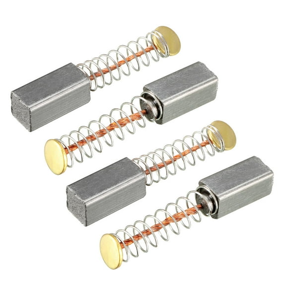 Unique Bargains Carbon Brushes for Electric Motors 11mm x 5 x 5mm Replacement Part 4pcs