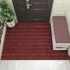 thumbnail image 1 of Fiudx Felpudo de Poliéster, Elegante Alfombra de Entrada de Color Liso, Base de Goma Antideslizante, Diseño Recortable a Medida, Impermeable y Duradero, para Sala de Estar y Dormitorio, 80 X 50 Cm., 1 of 6