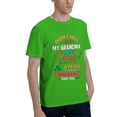 thumbnail image 2 of Dont Mess With-Me My Grandma Is Crazy Men'S Basic Short Sleeve T-Shirt Green 6x-Large, 2 of 5