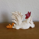 thumbnail image 2 of Adornos decorativos creativos y divertidos para escritorio, esculturas de resina con forma de gallo grande acostado, 2 of 3