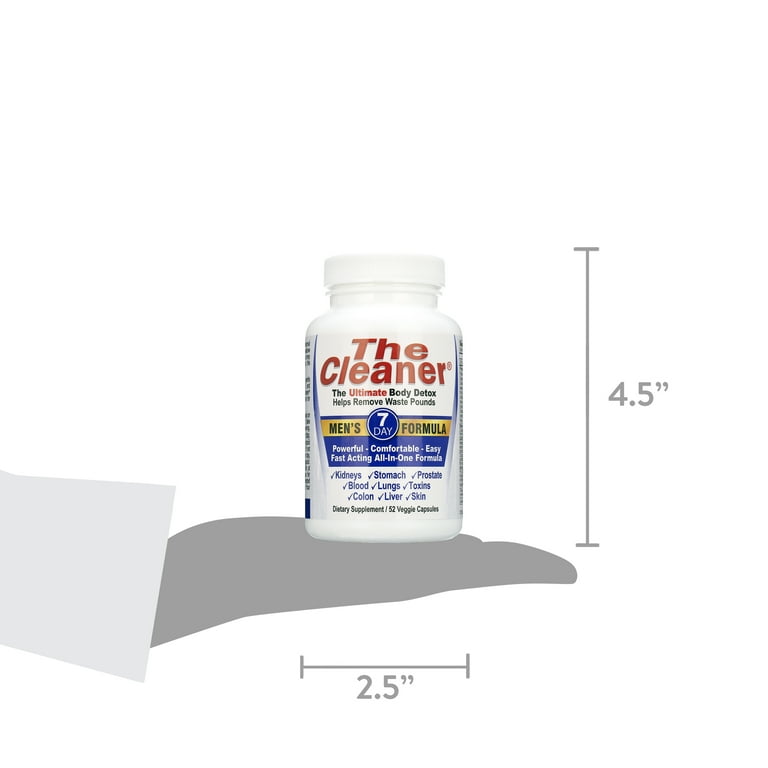 Century Systems The Cleaner - Men's Formula, 7-Day Detox Support