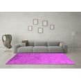 thumbnail image 3 of Ahgly Company Indoor Square Oriental Pink Industrial Area Rugs, 4' Square, 3 of 4