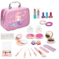 thumbnail image 1 of TFixol Makeup Set for Girls, Real Makeup Set for Kids, Non-Toxic, Washable Cosmetic Beauty Set for Princess Makeup, 1 of 7