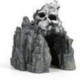 thumbnail image 4 of Realistic Resin Skull Cave – Reptile Hideout, Aquarium Decor, Fish Tank Ornament – Perfect for Lizards, Snakes, Hermit Crabs & Aquatic Pets​, 4 of 8