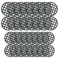 thumbnail image 1 of Shisuyan 200Pcs Bonsai Grid Drainage Mesh Mat Round Flower Pot Bottom Mesh Pad Potted Plants Mesh Screen, 1 of 8