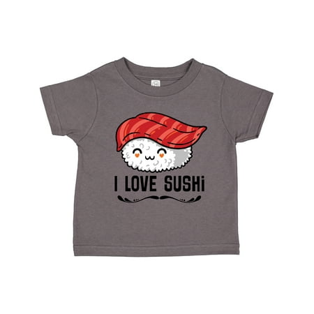 

Inktastic I Love Sushi Boys or Girls Toddler T-Shirt