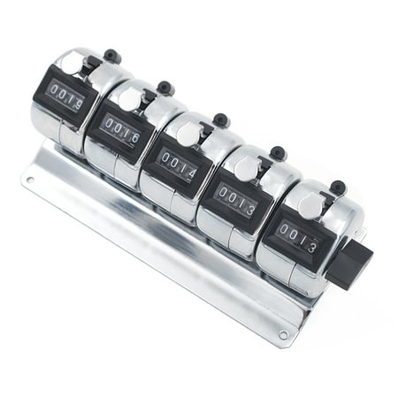 GOGO Bank Counter Desk Mechanical Counter Metal Multiple-unit Tally Counter Wholesale For