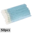 thumbnail image 1 of Granjero Gordo 100 piezas de pinceles desechables de cristal para labios, lápiz labial, pinceles para sombras de ojos, herramientas cosméticas, azul, 1 of 3