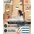 thumbnail image 2 of enKo - 2 x 3 Inch Extra Large Moving Packing Labels Stickers for Box (800 Labels), 2 of 6