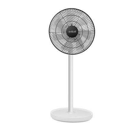 ArtKoff Electric fans, 12 Inches, 70ft Powerful Airflow, 28db Quiet Table Air Circulator Fans for Whole Room, 120° Adjustable Tilt