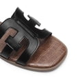 thumbnail image 6 of DREAM PAIRS Women's Slip-on Slides Open Toe Dressy Flat Slide Sandals Fashion Classic Summer Beach Slippers, 6 of 6