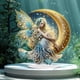 thumbnail image 5 of Painting Desktop Decors Acrílico Moon Fairy para La Oficina en Casa, 5 of 9