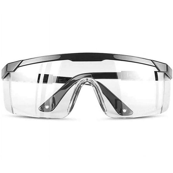 Safety Goggles Goggles Adjustable Over-Glasses Grinding Glasses for Glasses Wearers (Black)