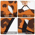 thumbnail image 6 of Orange and Brown Of Leopard Print Toddler Nap Mats for Kids Preschool,Sleeping Mat Bag or Kids,Toddler Sleeping Bag,Toddler Nap Mat or Daycare, 6 of 6