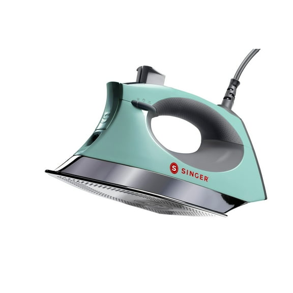 Singer® Steamcraft Plus™ Steam Clothes Iron, Mint/Gray