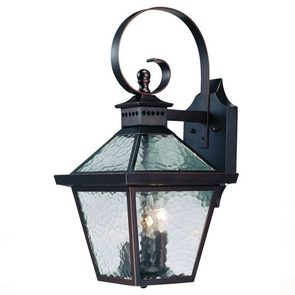 homeroots lighting 398413 Bay Street 3-Light Architectural Bronze Wall Light