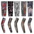 thumbnail image 1 of 1PCS Sport Arm Sleeve Skin Protection Cover Tattoo Team Elastic Armband, 1 of 3