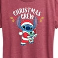 thumbnail image 3 of Lilo & Stitch - Christmas Crew - Women's Short Sleeve Graphic T-Shirt, 3 of 5