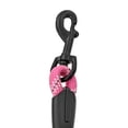 thumbnail image 5 of Vibrant Life 6' Padded Handle Reflective Rope Leash, Pink and White, M/L, 5 of 9