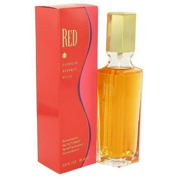 Giorgio Red Eau De Toilette 3.0 Oz Women's Perfume Giorgio Beverly Hills