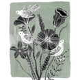 thumbnail image 3 of Wang, Melissa 12x14 Black Modern Framed Museum Art Print Titled - Swallow Dance II, 3 of 5