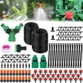 thumbnail image 1 of Kit de riego automático por goteo para plantas de jardín: juego de 149 piezas, manguera de 30 m, 1 of 5