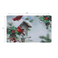 thumbnail image 2 of Tapis En Caoutchouc Imprimé Cardinal, 2 of 4