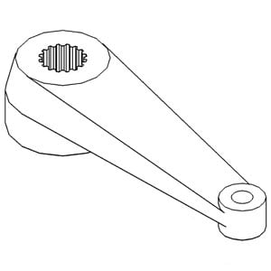 A New Fits Case Tractor Rh Steering Arm 90 2290 2294 2390 2394 2590 2594 Walmart Com Walmart Com