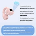thumbnail image 5 of Latrodar Ear-Clip Headphones Bluetooth 5.3 Open Ear Clip Creative h Headset For Travel Pink Home Decor, 5 of 5