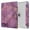 03 Purple Marble, variant on Dteck Compatible with iPad 8th Generation / iPad 7th Generation Case, iPad 10.2 Inch Cases with Pencil Holder, Flip Smart Case Trifold Stand Glitter Clear Back Cover,03 Purple Marble