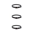 thumbnail image 2 of Qarigey Cinturón de cintura para mujer, portátil, informal, Formal, con hebilla, longitud ajustable, pantalones vaqueros, cinturones de cuero para Negro 3piezas Qarigey CBP221042, 2 of 6