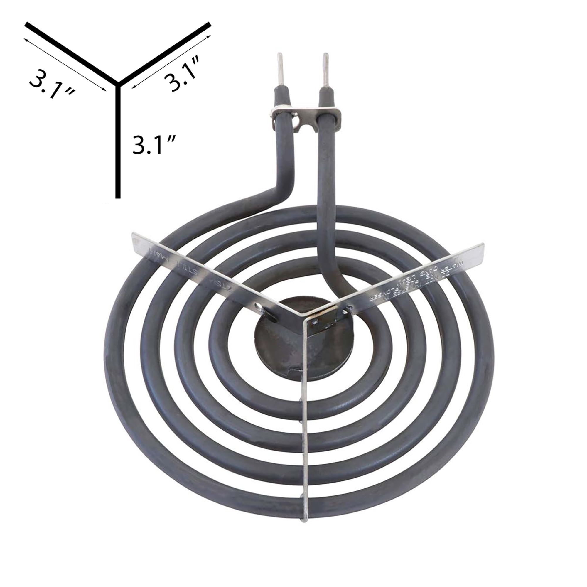 KITCHEN BASICS 101 4 Pack MP22YA Electric Range Burner Surface Element Replacement for Whirlpool KitchenAid Maytag Includes 2 8-Inch MP21YA & 2 6-Inch MP15YA 540331014,484783, TS5W8221,Y04000033