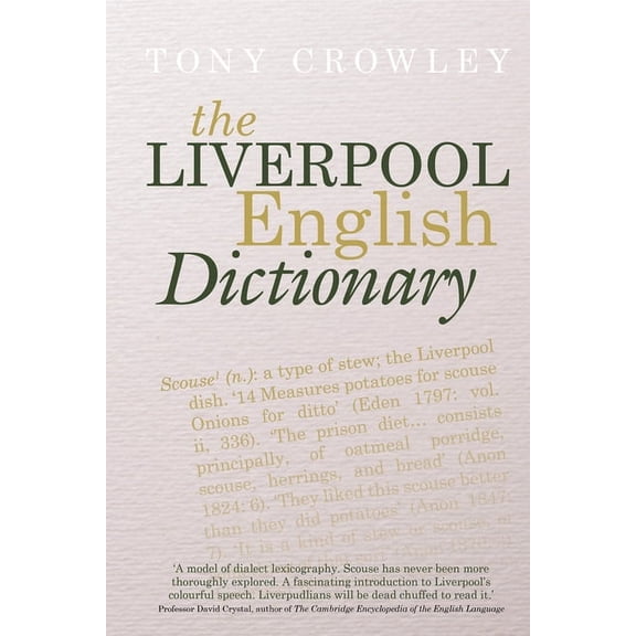 The Liverpool English Dictionary, (Hardcover)