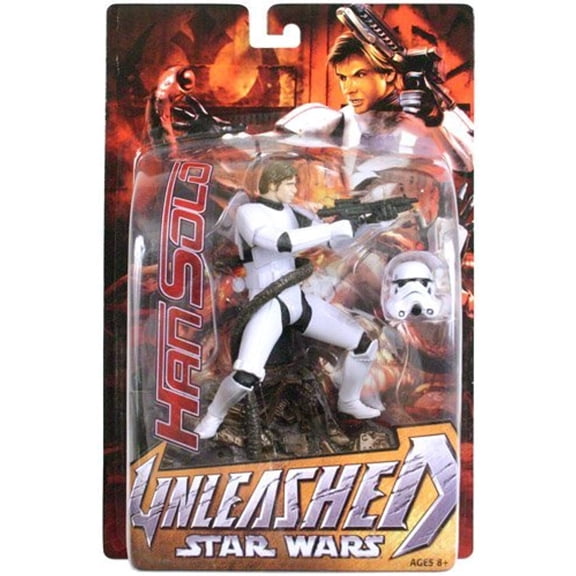 Star Wars Unleashed Han Solo In Stormtrooper Outfit Collectors Figure