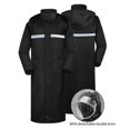 thumbnail image 1 of SHIXIAOO Imperméable Unisexe Robuste Coupe-Vent pour Activités de Plein Air Camping Randonnée Travail Manteau Long avec Bandes Réfléchissantes Port Toutes Saisons Pluie pour Femmes Grande Taille Manteaux Légers Veste de Pluie, 1 of 4