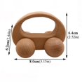 thumbnail image 2 of Juguete De Madera Para La Dentición Del Bebé, Varias Formas, Juguete Para Masticar De Madera De Haya, Juguete Molar Para Bebé Minnieouse FN007923-03, 2 of 5