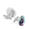 thumbnail image 3 of Yak Men's Stainless Steel Cufflink Set for Formal Attire, Shirt Clip Included - Ideal for Weddings and Business Meetings, 3 of 6