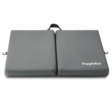 PandaEar 2 Pack Baby Bath Knee Pad, Foldable Non-Slip Kneeling Mat Cushion Foam Kneeler Mat for Toddler Bathroom Bathing Time -1.5 Inch Thick