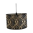 thumbnail image 4 of Drum Lamp Shade Printed E27 Bamboo Lamp Shade Drum Lampshade Estilo vintage para Estilo B jinwen Pantalla de lámpara, 4 of 8