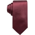 thumbnail image 1 of Ryan Seacrest Mens Solid Self-tied Necktie, Red, One Size, 1 of 1