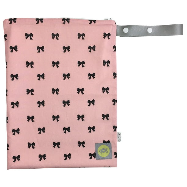 Itzy Ritzy Travel Happens Medium Sealed Wet Bag With Adjustable Handle Bows Babes Walmart Com Walmart Com