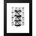 thumbnail image 2 of Pica, Jeff 12x14 Black Modern Framed Museum Art Print Titled - NYC in Pure B and W XII, 2 of 5