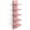 Pink, variant on YANGLI 5 Tier Vertical Wall Shelves - Column Shelf Floating Storage Organizer, Pink